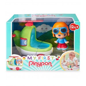 PINYPON MY FIRST PERSONAGGIO CON ELICOTTERO