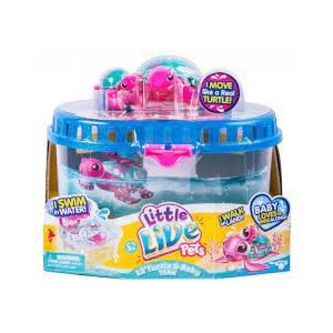 LITTLE LIVE PETS LIL TURTLE & BABY TANK