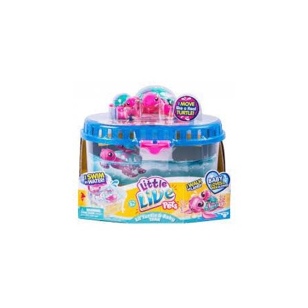 LITTLE LIVE PETS LIL TURTLE & BABY TANK