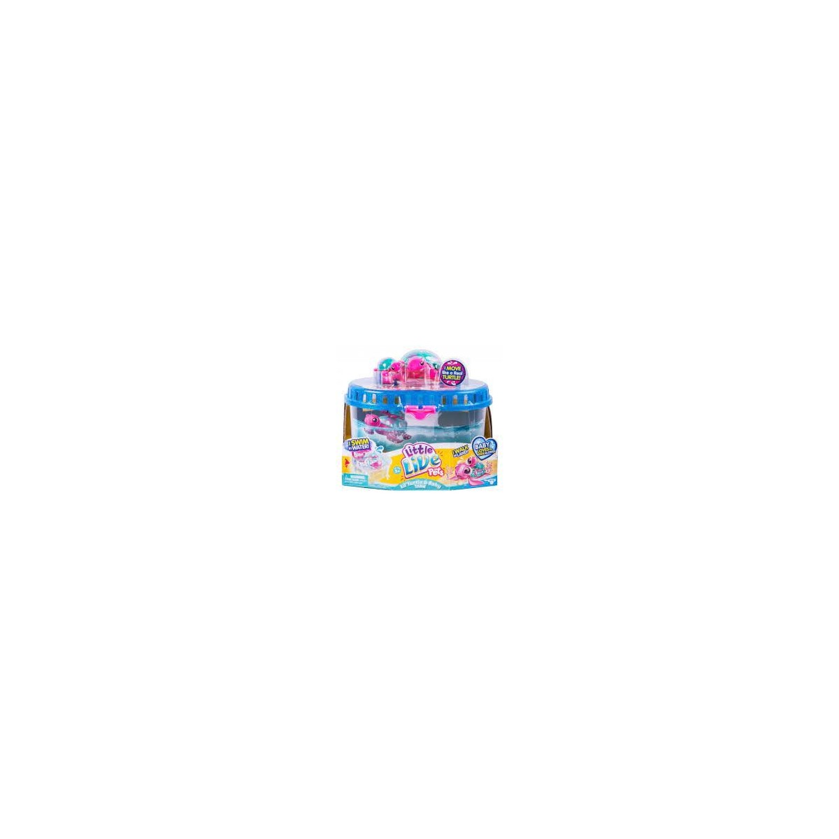 LITTLE LIVE PETS LIL TURTLE & BABY TANK