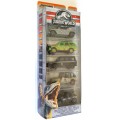 MATCHBOX JURASSIC WORLD CONFEZIONE 5 VEICOLI