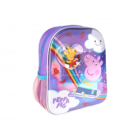 PEPPA PIG ZAINO ASILO CORIANDOLI