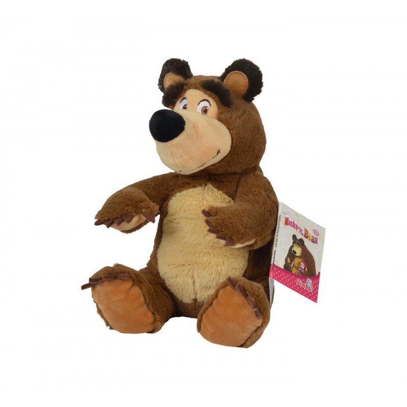 MASHA E ORSO PELUCHE 20CM. SEDUTO