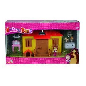 MASHA E ORSO CASA CON PERSONAGGIO