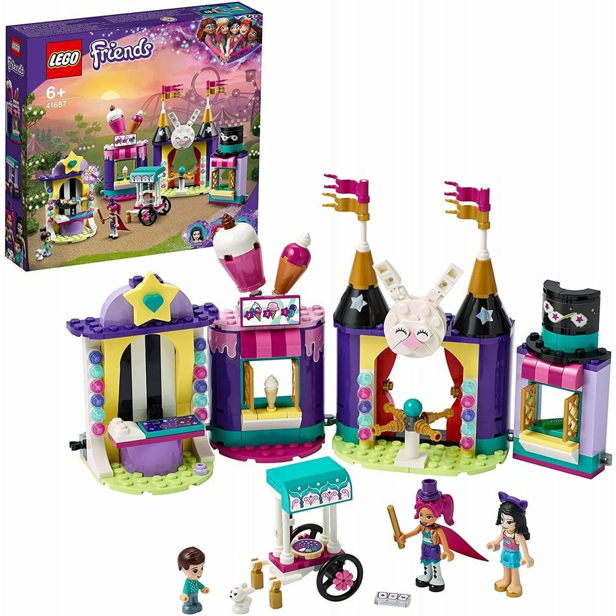 LEGO FRIENDS  GLI STAND DEL LUNA PARK MAGICO 41687