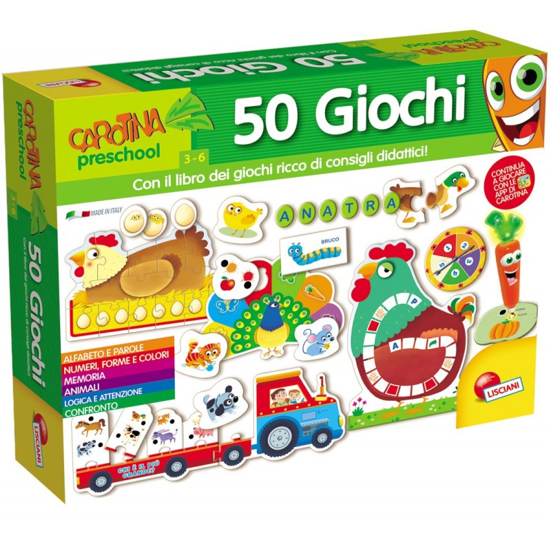 CAROTINA 50 GIOCHI