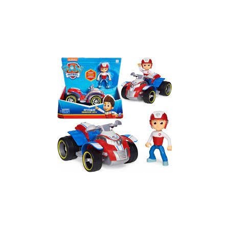 PAW PATROL RIDER CON VEICOLO