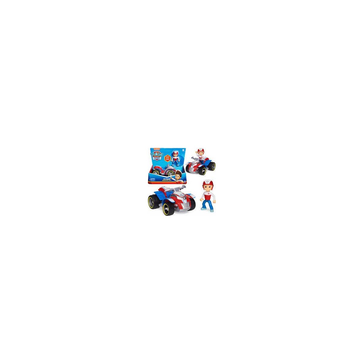 PAW PATROL RIDER CON VEICOLO