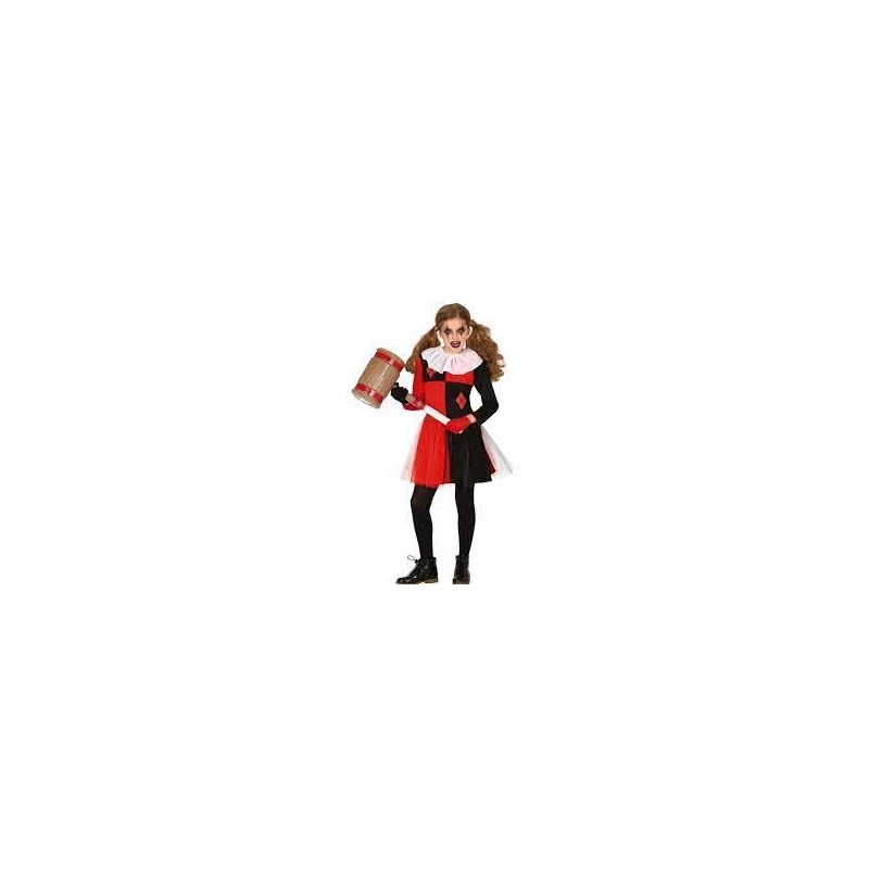RED HARLEQUIN ABITO TG. 7/9 ANNI