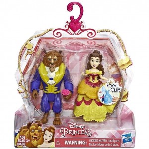 PRINCESS MINI ROYAL CLIPS BELLE CON PRINCIPE