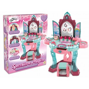 MISS SIGNORINA  SPECCHIERA LUMINOSA CON OLOGRAMMI