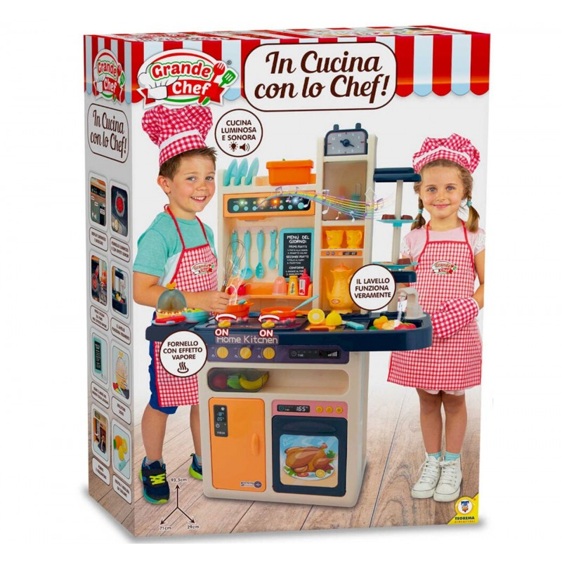 GRANDE CHEF F. CUCINA MULTIFUNZIONE LUCI SUONI