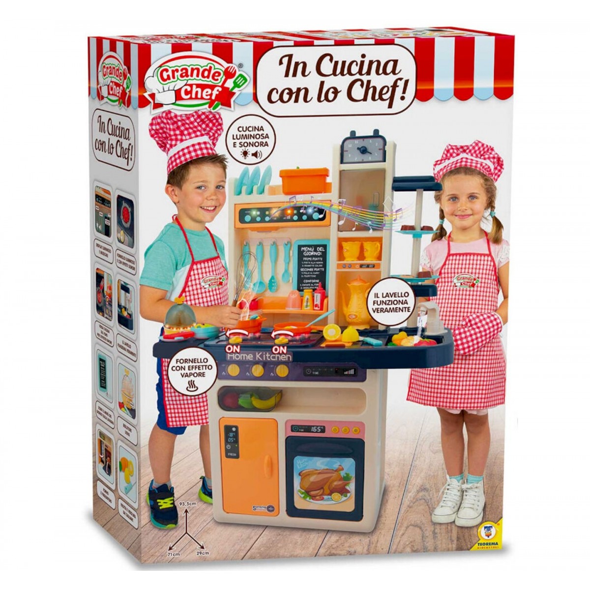 GRANDE CHEF F. CUCINA MULTIFUNZIONE LUCI SUONI