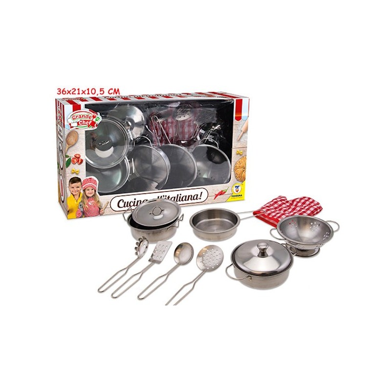 GRANDE CHEF SET PENTOLE IN METALLO