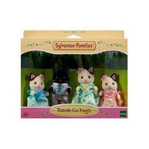 SILVANIAN FAMILIES FAMIGLIA GATTO TUXEDO