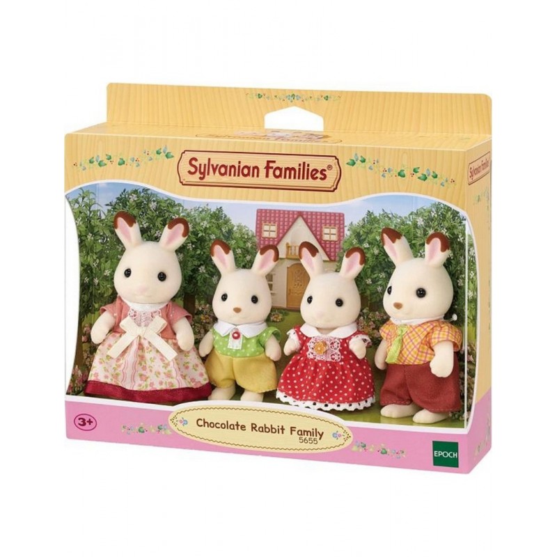 SILVANIAN FAMILIES FAMIGLIA CONIGLIO CIOCCOLATO