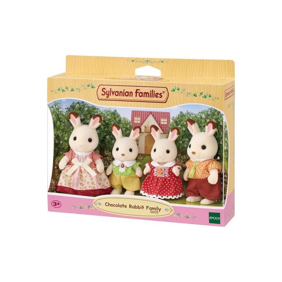 SILVANIAN FAMILIES FAMIGLIA CONIGLIO CIOCCOLATO