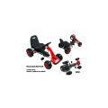 GO KART A PEDALI ROSSO