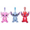 STITCH PELUCHE 10CM. CON PORTACHIAVI