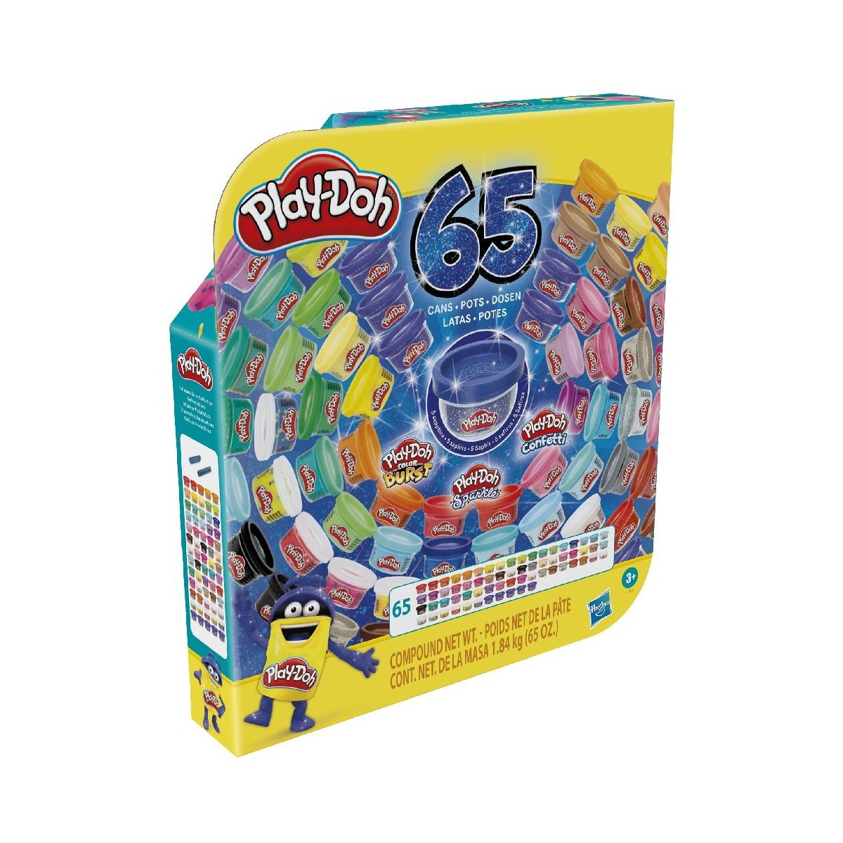 PLAYDOH CONFEZIONE 65 BARATTOLI