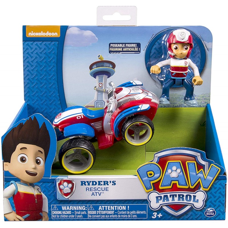 PAW PATROL RYDER C/VEICOLO