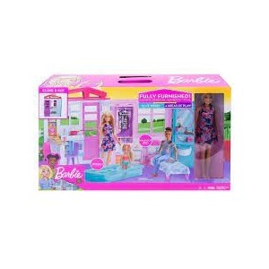 BARBIE CASA COMPLETAMENTE ARREDATA