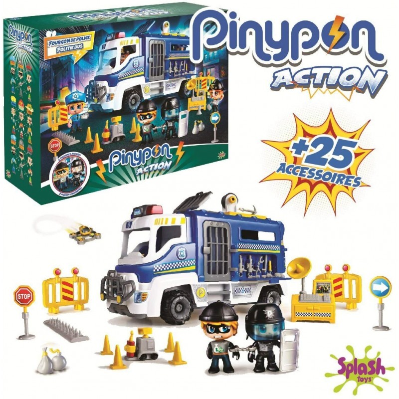 PINYPON ACTION CAMION POLIZIA OPERAZIONE SPECIALE