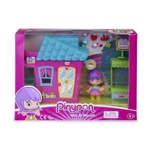 PINYPON CASETTA CON PERSONAGGIO