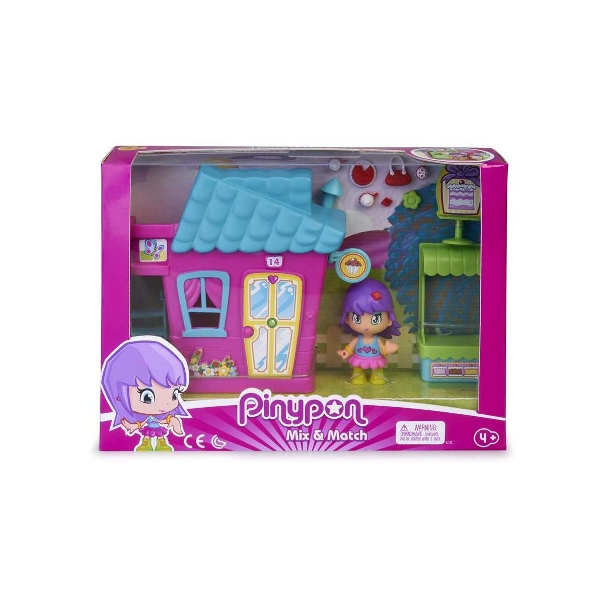 PINYPON CASETTA CON PERSONAGGIO