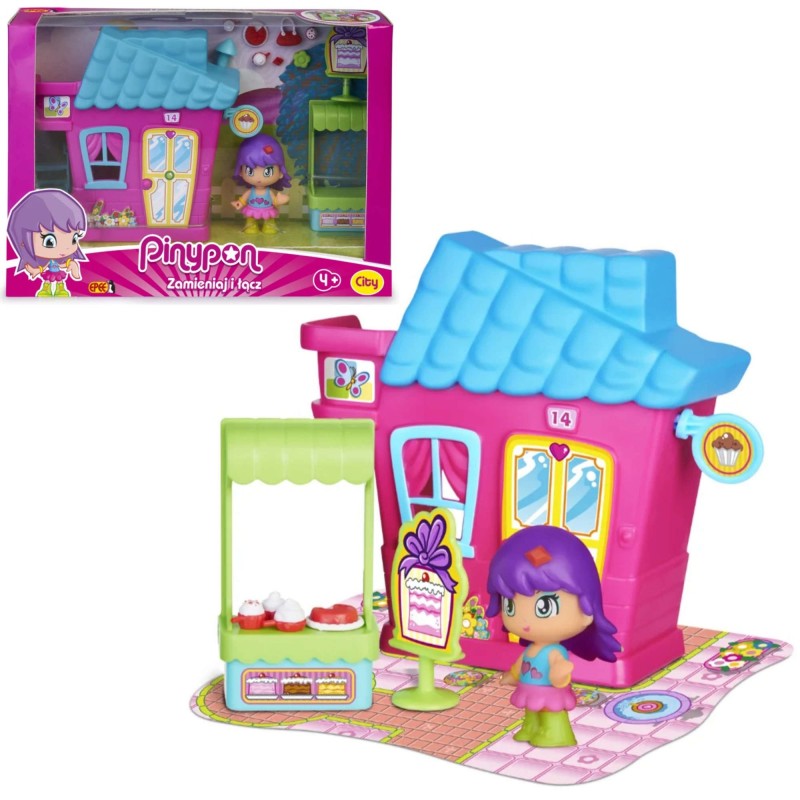 PINYPON CASETTA CON PERSONAGGIO