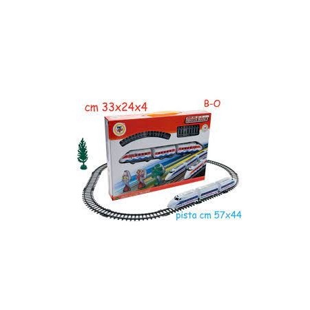 TEO'S - TRENO FRECCIA VELOCE PISTA 55X44 CM