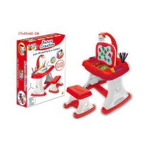 PLASTIART - BANCO SCUOLA CON PROIETTORE E