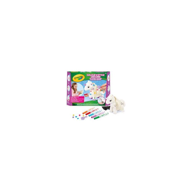 CRAYOLA COLORA E RICOLORA IL TUO UNICORNO