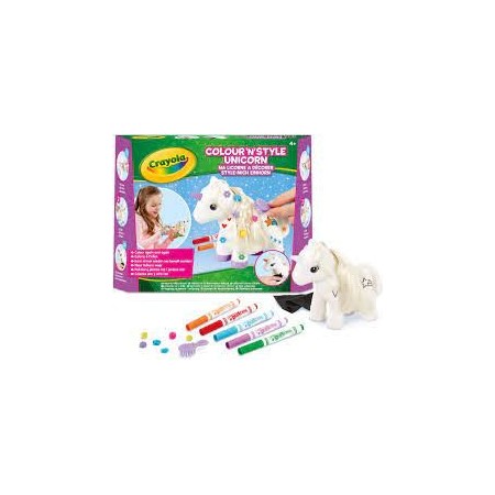 CRAYOLA COLORA E RICOLORA IL TUO UNICORNO