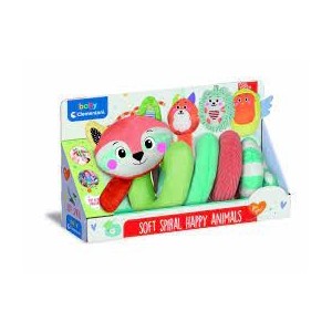 SOFT SPIRAL HAPPY ANIMALS