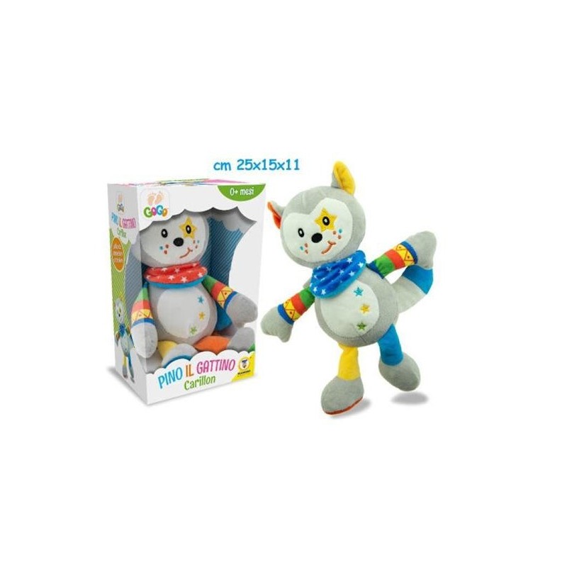 GOGO - PINO IL GATTINO CARILLON 20 CM 2 COL.