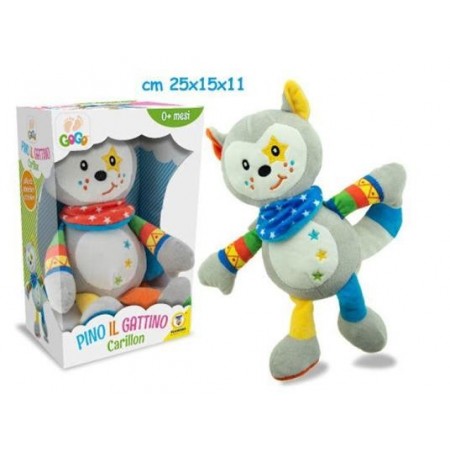 GOGO - PINO IL GATTINO CARILLON 20 CM 2 COL.