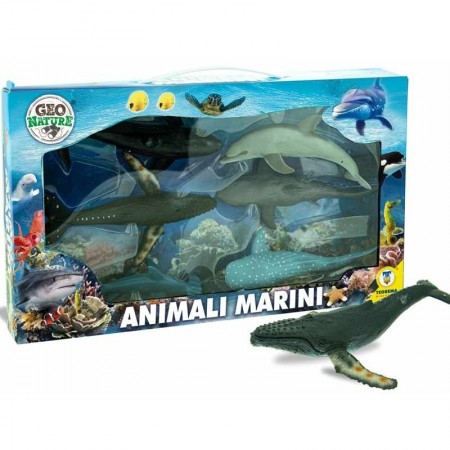 GEO NATURE - ANIMALI MARINI 6 PZ