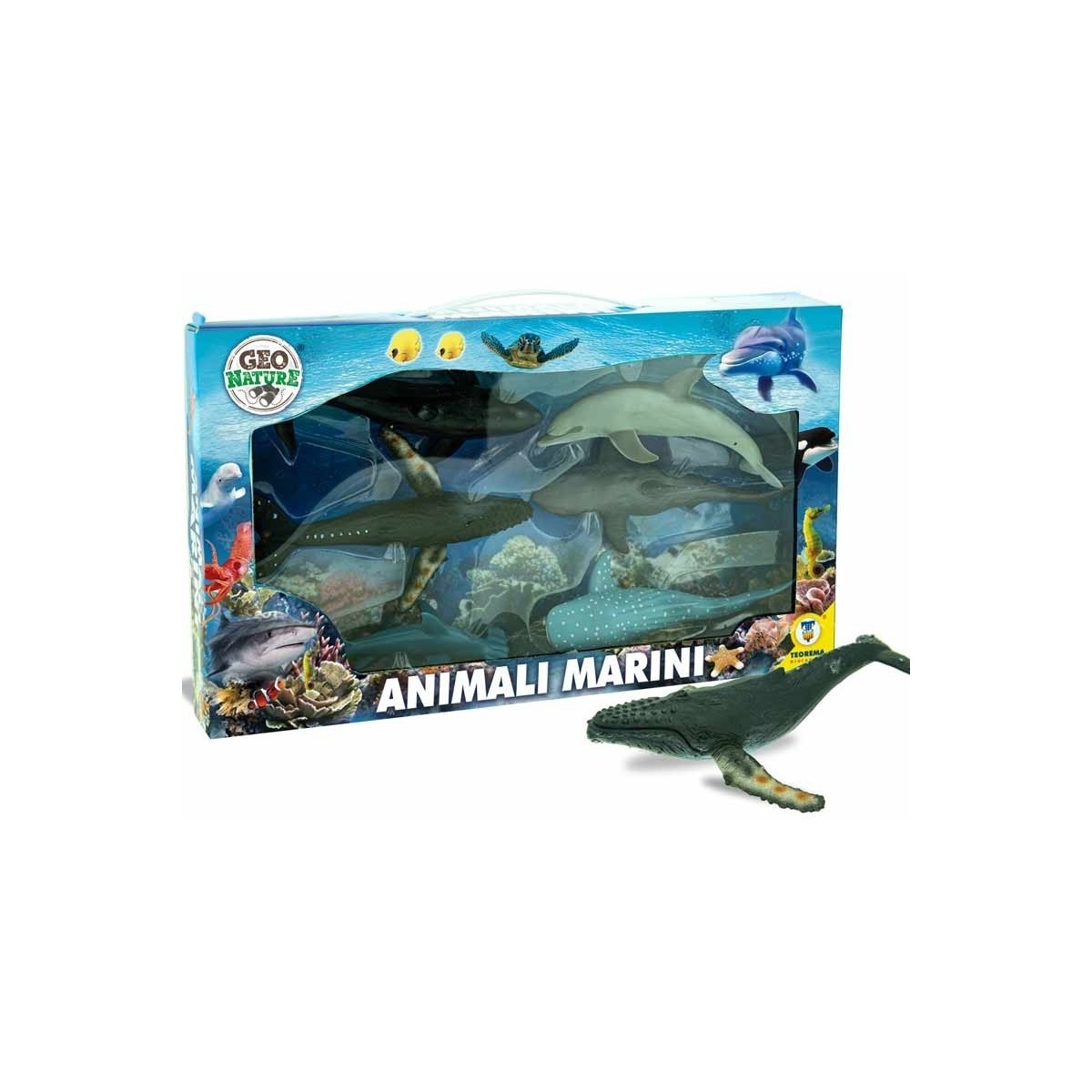 GEO NATURE - ANIMALI MARINI 6 PZ