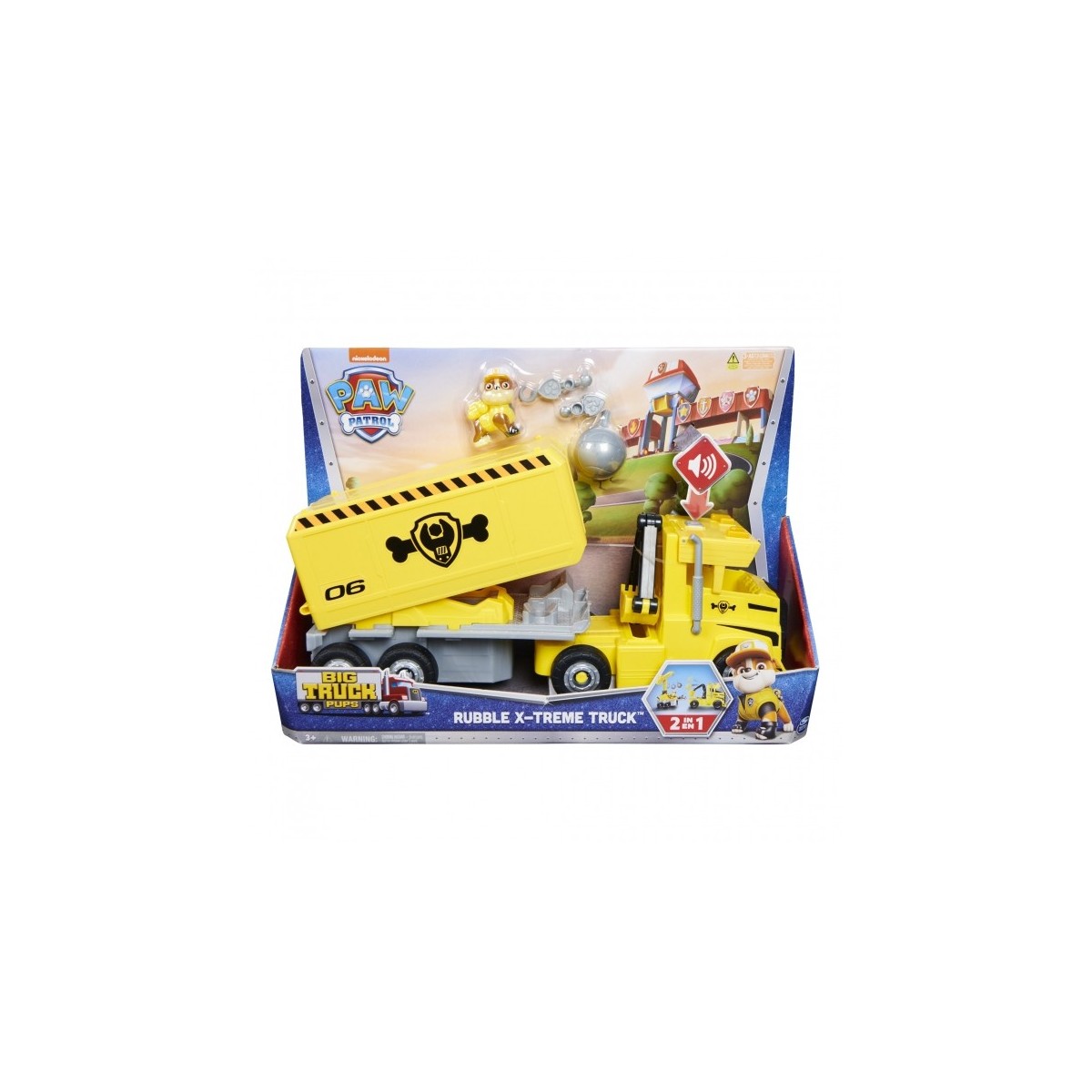 PAW PATROL RUBBLE X-TREME TRUCK