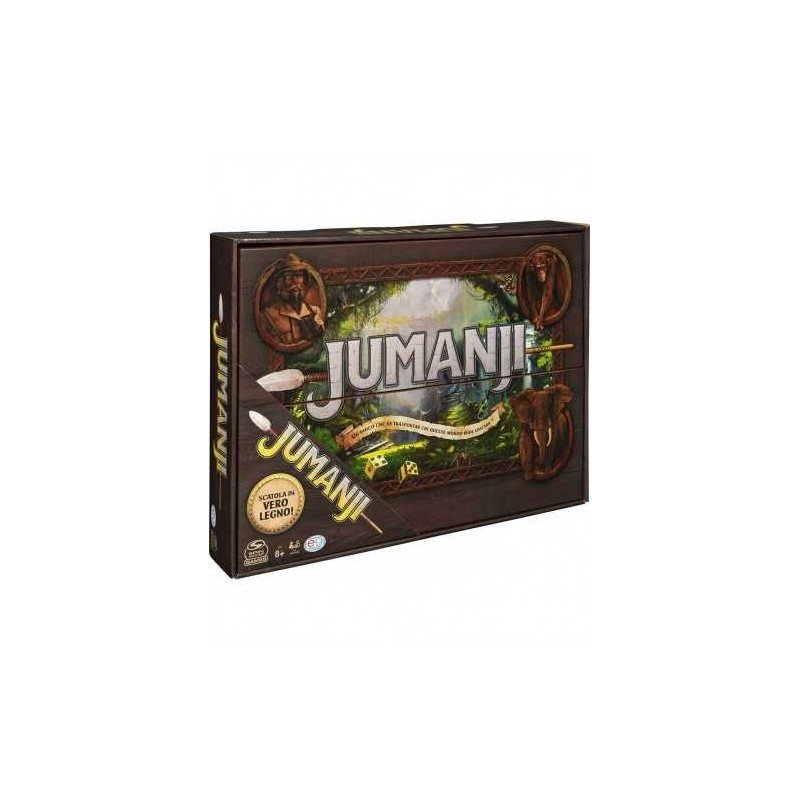 JUMANGI SCATOLA IN LEGNO