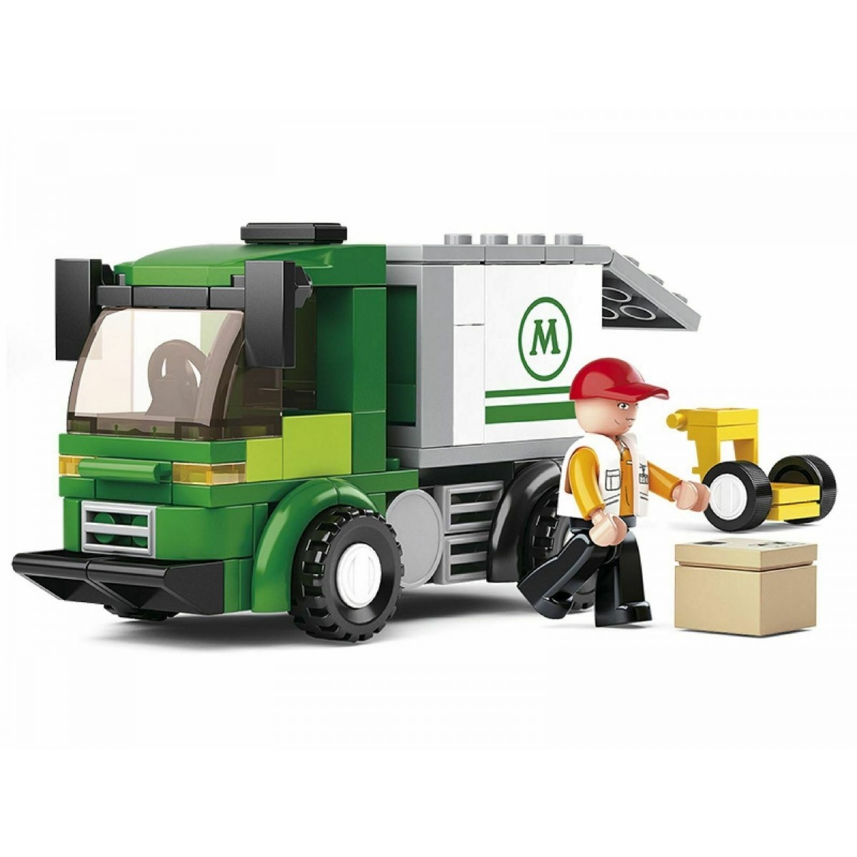 SLUBAN CAMION TRASPORTO AEREOPORTUALE 121PCS