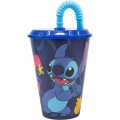 STITCH BICCHIERE CON CANNUCCIA