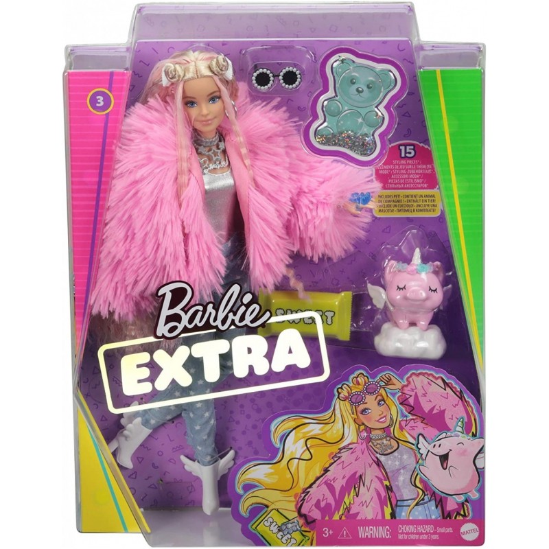 BARBIE EXTRA FASHIONISTAS GRN28