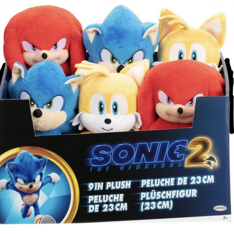 SONIC 2 PELUCHE BASIC 23CM.
