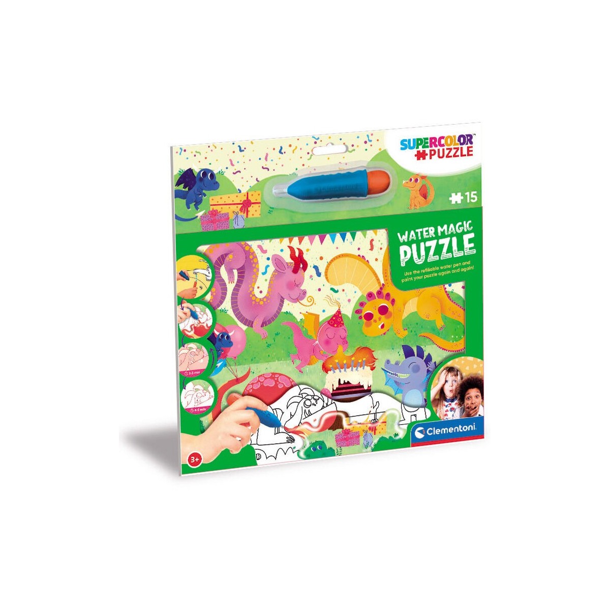 DRAGONS MAGIC PUZZLE 15PZ.