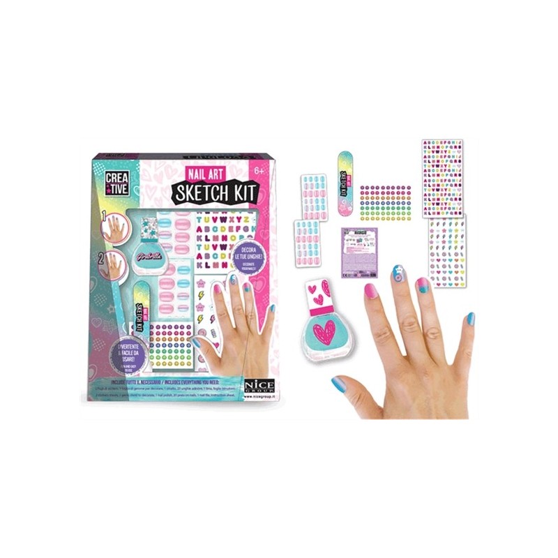 NAIL ART SKETCH KIT