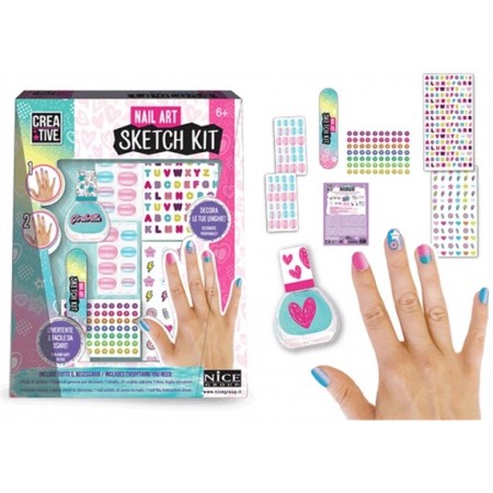 NAIL ART SKETCH KIT