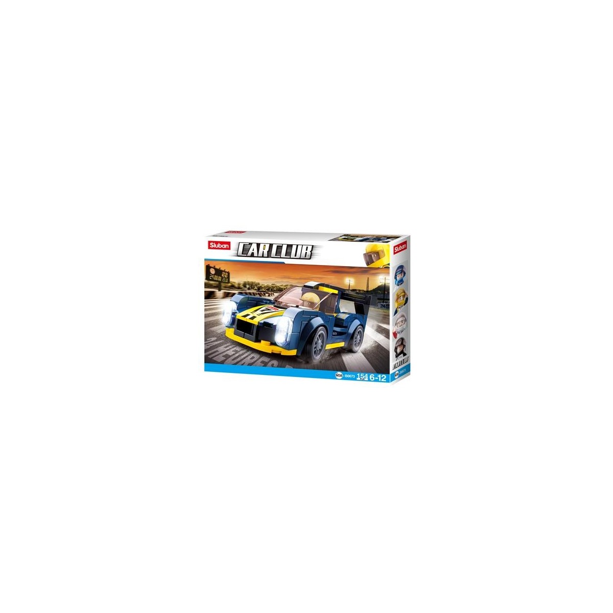AUTO DA RALLY GIALLA