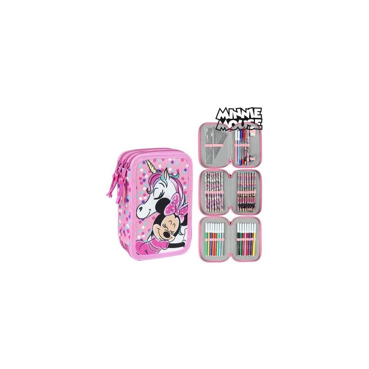 MINNIE ASTUCCIO 3 ZIP